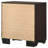 Copper Dark Cocoa 2-Drawer Rectangular Nightstand