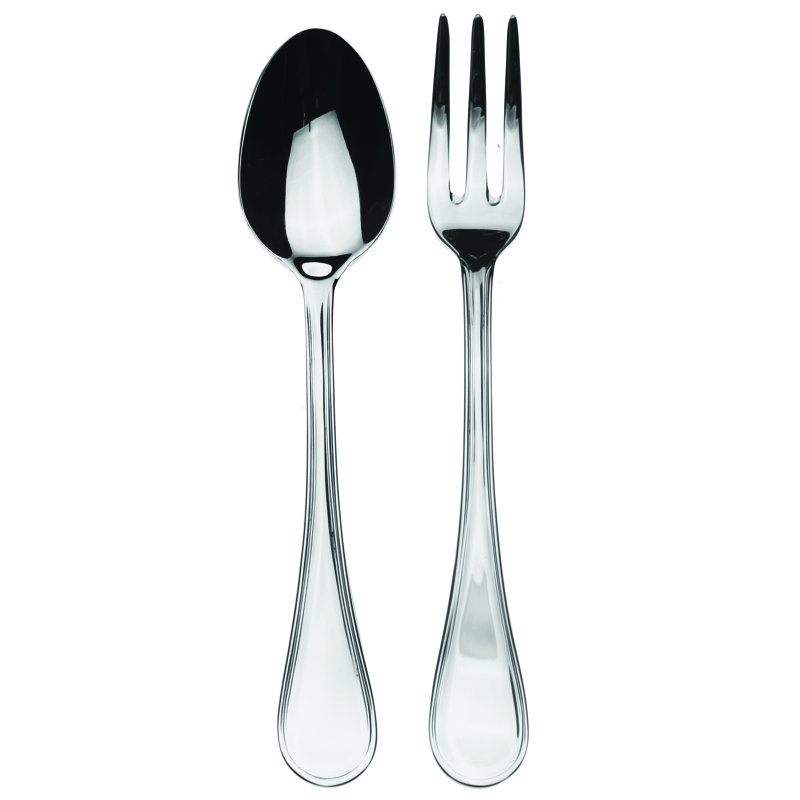 Boheme 2 Piece Stainless Steel Hostess Set