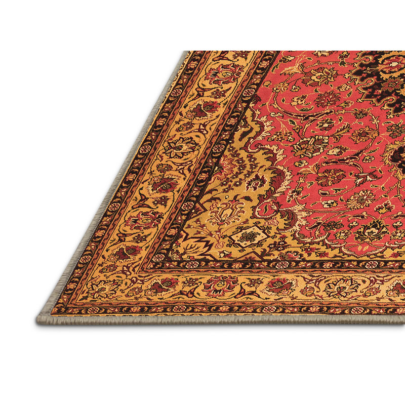 Nealla Performance Floral Indoor Rug, Rectangle 8' x 12'