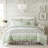 Cotton 9 Comforter , King, Romantic Floral Sage Theme For ,