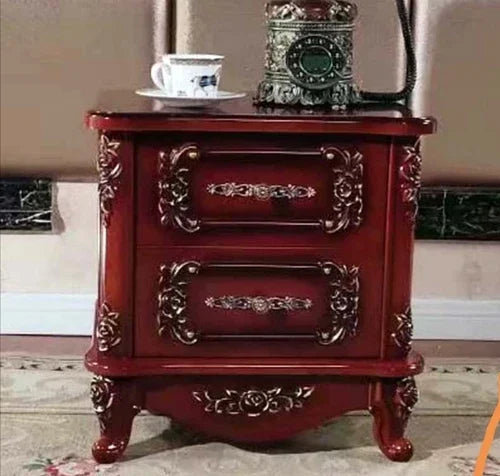 Carnasheeran Side Table European Nightstands Vintage Ordinary Style