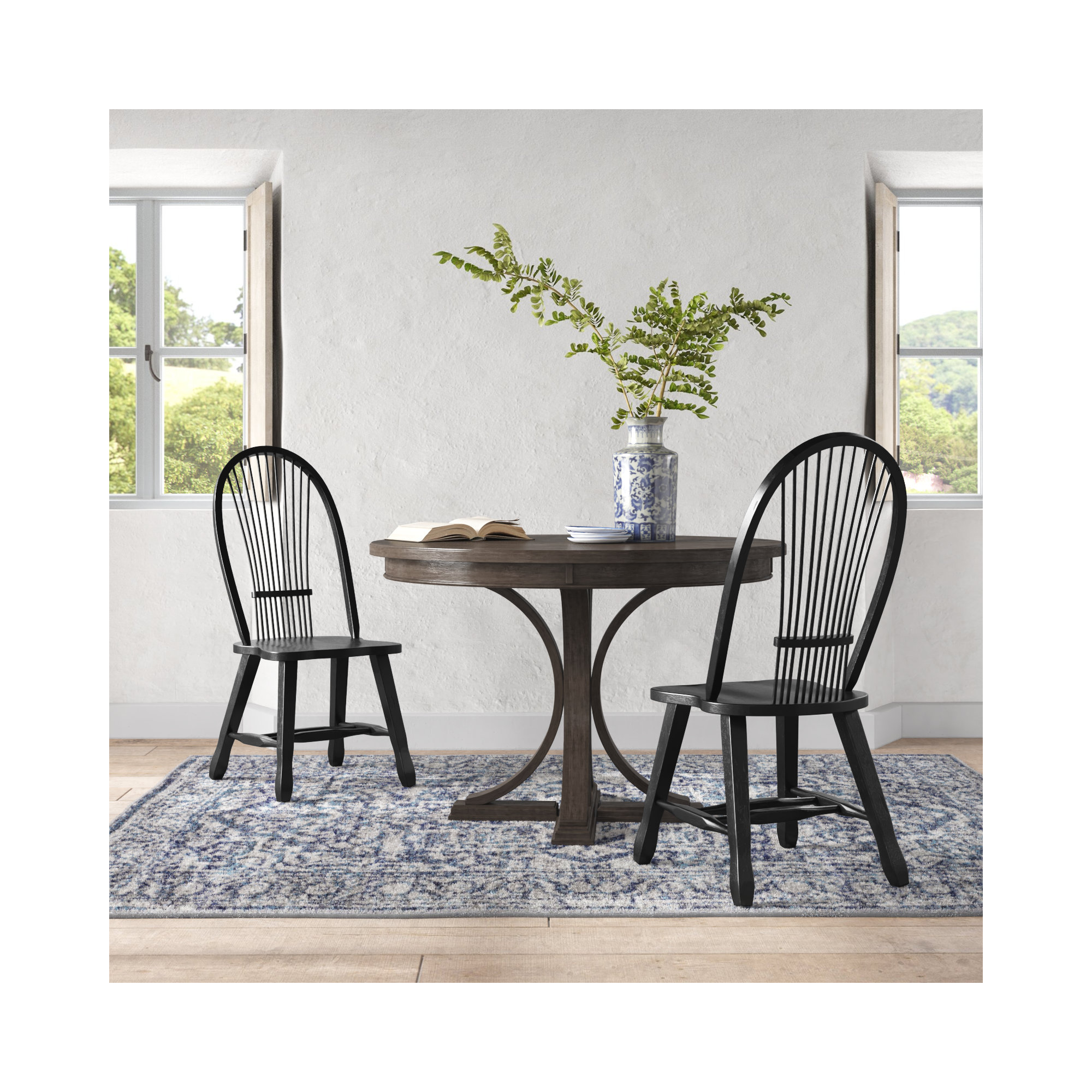 Makira Side Chair, Black
