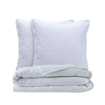 Southern Tide Ocean Isle Full/Queen White Quilt