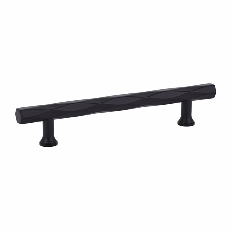 Poignée d'armoire Emtek Tribeca, Dos plat, 5"