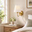 Abbiney 1-Light Metal Armed Sconce