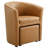 Modway Divulge Modern Leatherette Armchair and Ottoman-1100092801