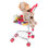 Panier d'achat Hey avec enfants et roues pivotantes