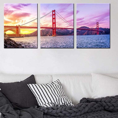 3 Piece Wrapped Canvas Print