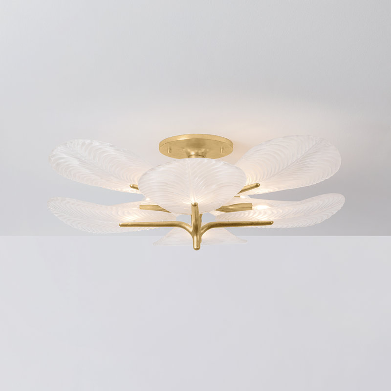 KAMAL Semi Flush, 13.5" H x 43" W x 43" D