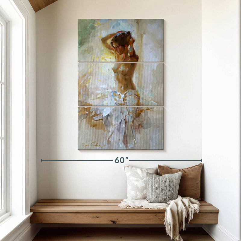 Leisha Model By The Window, 50" H x 32" W
