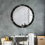 Huldar Glass Flat Wall Mirror