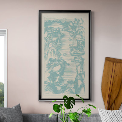 Chinese Bird's-eye View In Spa II - Single Picture Frame Painting on Canvas