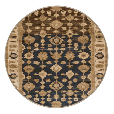 Tapis brun lavable à la machine