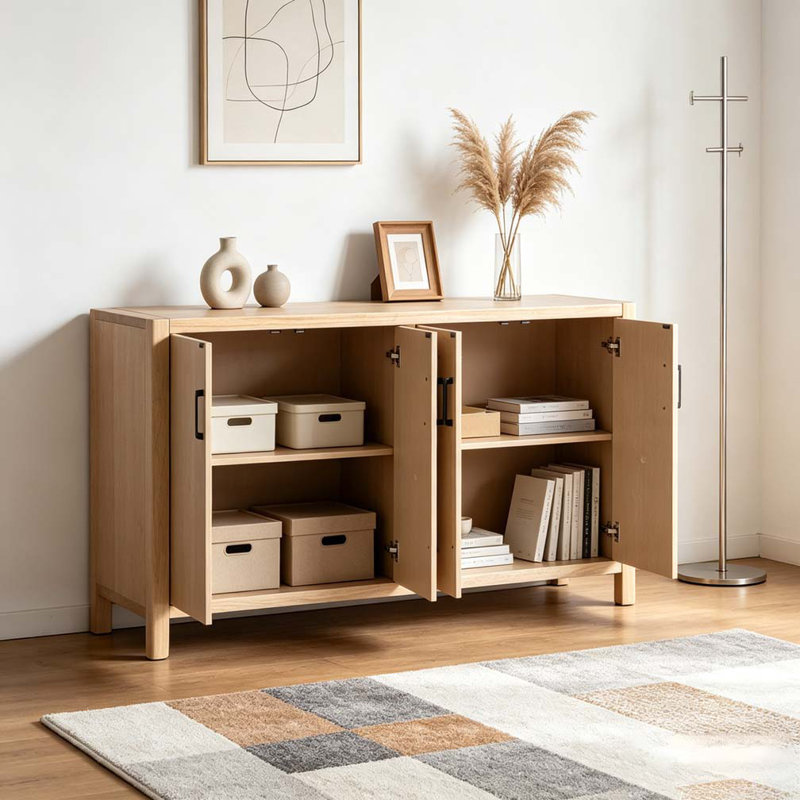 Armoire 4 portes, Natural