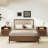 Bedroom Set, Nightstand Set of 2, Bedroom Dresser with 6 Drawer, Bedroom Furniture Set