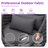 Fully Assembled Altuminum Frame 2 - Person Textilene Rope Outdoor Seating Group with Cushions and Ottomans
