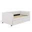 Lit de jour simple tapissier avec tiroirs-319255523