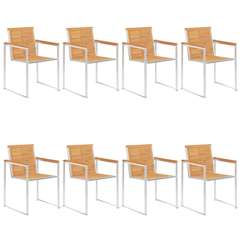 Azleigh Stacking Patio Dining Armchair