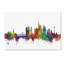 « francfort germany horizon ii », impression sur toile-1122205370
