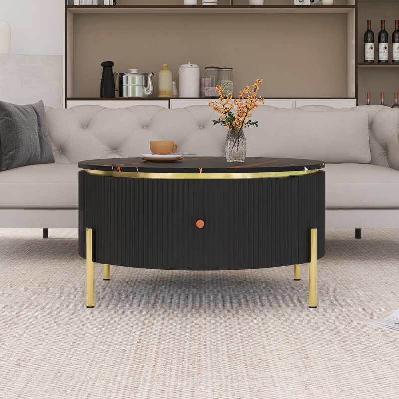 Table basse moderne, Noir