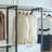 Freestanding Walk in Closet System with Metal Frame