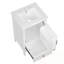 Meuble-lavabo de salle de bain avec lavabo, tablette de porte et tiroir-1178407838