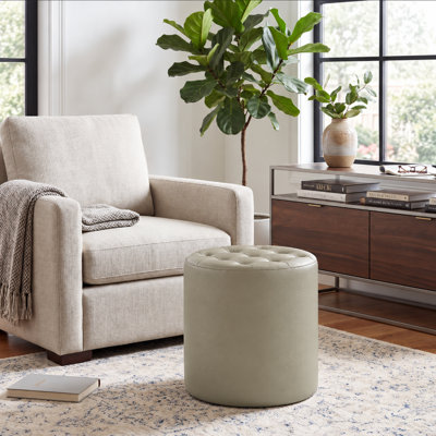 Rangi Tufted Round Standard Ottoman