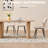 70.8" Oval Dining Table for 4, Modern Farmhouse Wood Kitchen Table for 6, Rustic Large Dinner Table for Dining Reception Room-423709607