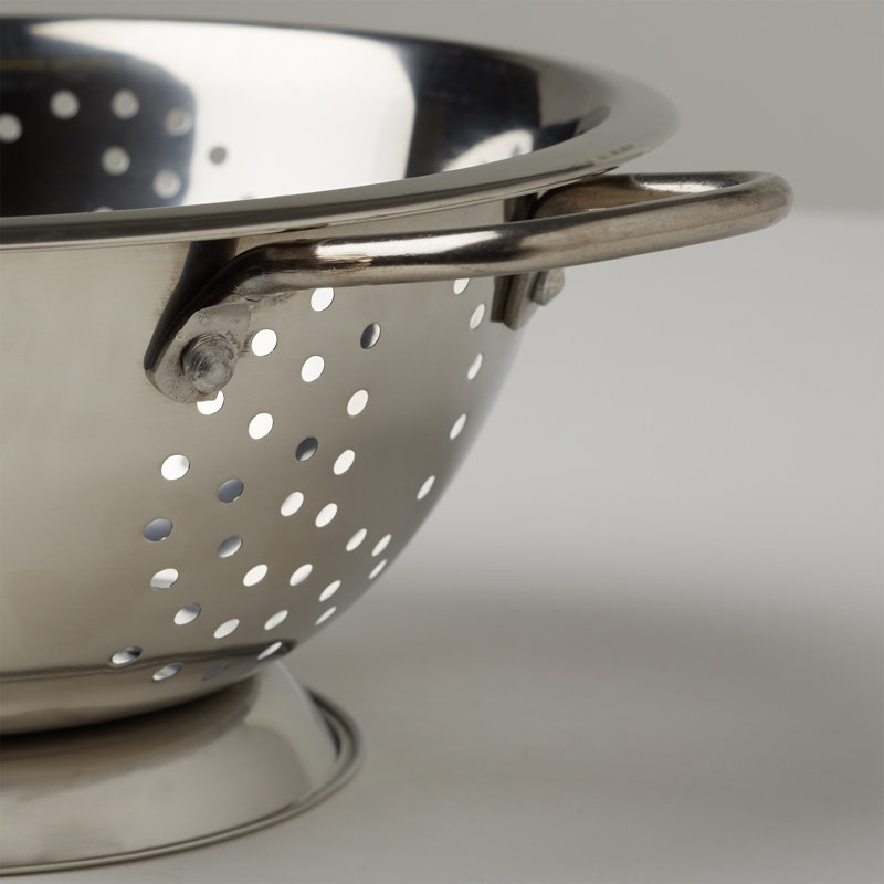 Stainless Steel Handled Colander