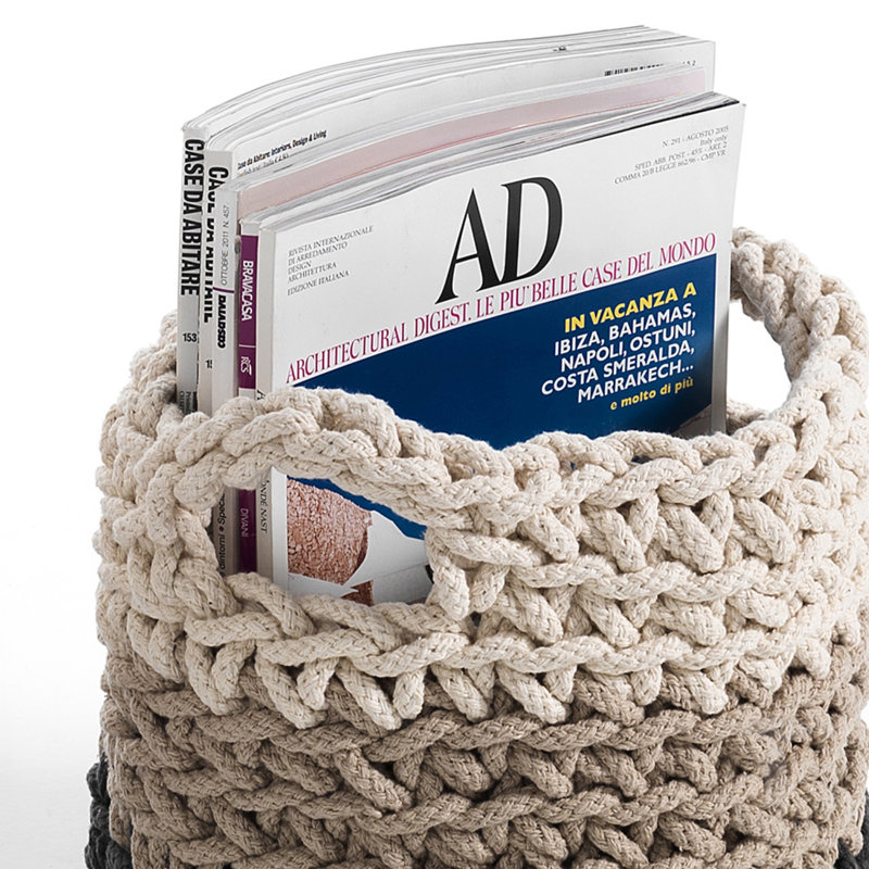 Tomasucci Fabric Decorative Basket