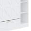 Lit escamotable avec tablettes et garde-robe Murphy