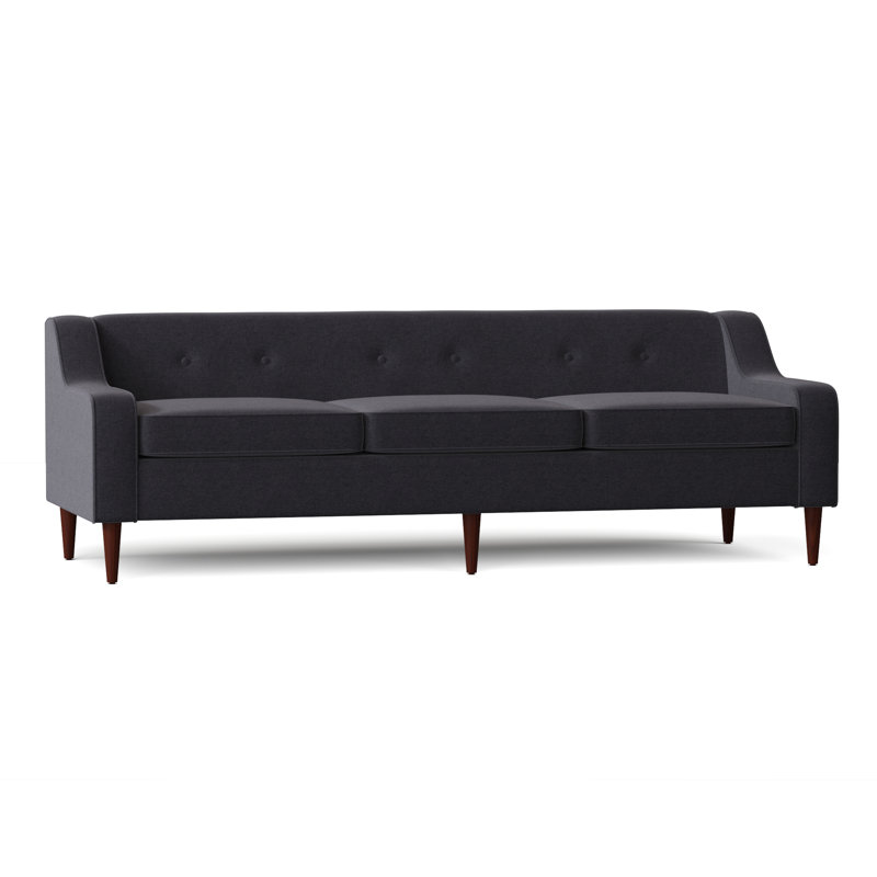 Flomaton Upholstered 88'' Sofa, Judson Denim