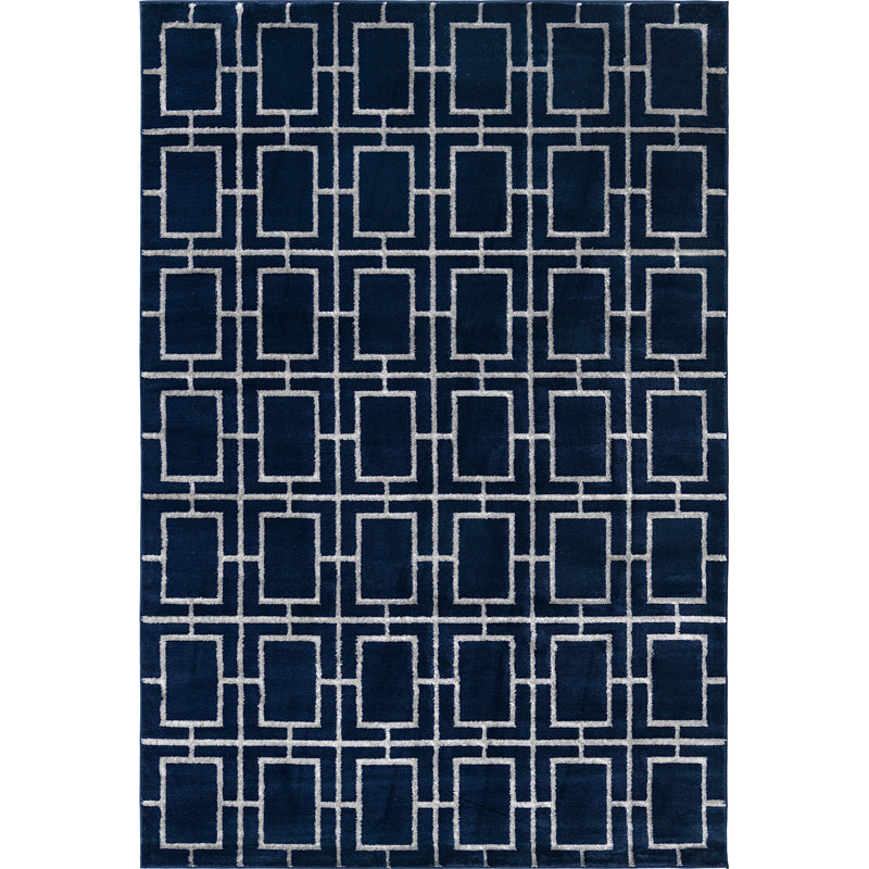 Corando Geometric Indoor Rug, Rectangle 6' x 9'