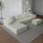 Convertible Modular Sectional Sofa Set Popular Microfiber Fabric Compression Sofa