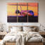 Impression sur toile Parked Business Plane-98978441
