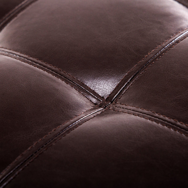 Banc de rangement avec repose-pieds Homcom, Brun