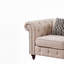 Chaise en lin Aurelia avec coussin