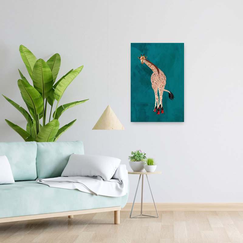 Art contemporain contemporain abstrait, H 24 po x l 16 po