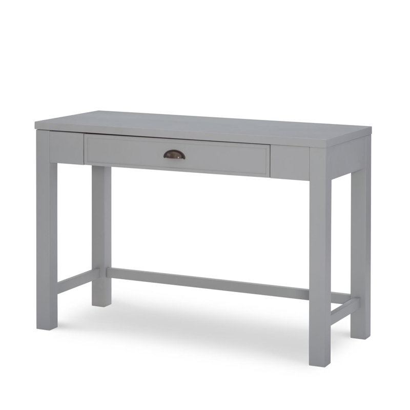Fenn Square Lift-Top Writing Desk, 1 Drawer, Gray