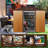 5X3 Feet Dark Grey Outdoor Storage Shed With Aluminum Alloy Frame With Base