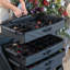 Christmas Ornament Storage Box w/ Adjustable Dividers (Telescoping Height)