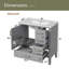 Ensemble de meuble-lavabo traditionnel 30 po-1285593275