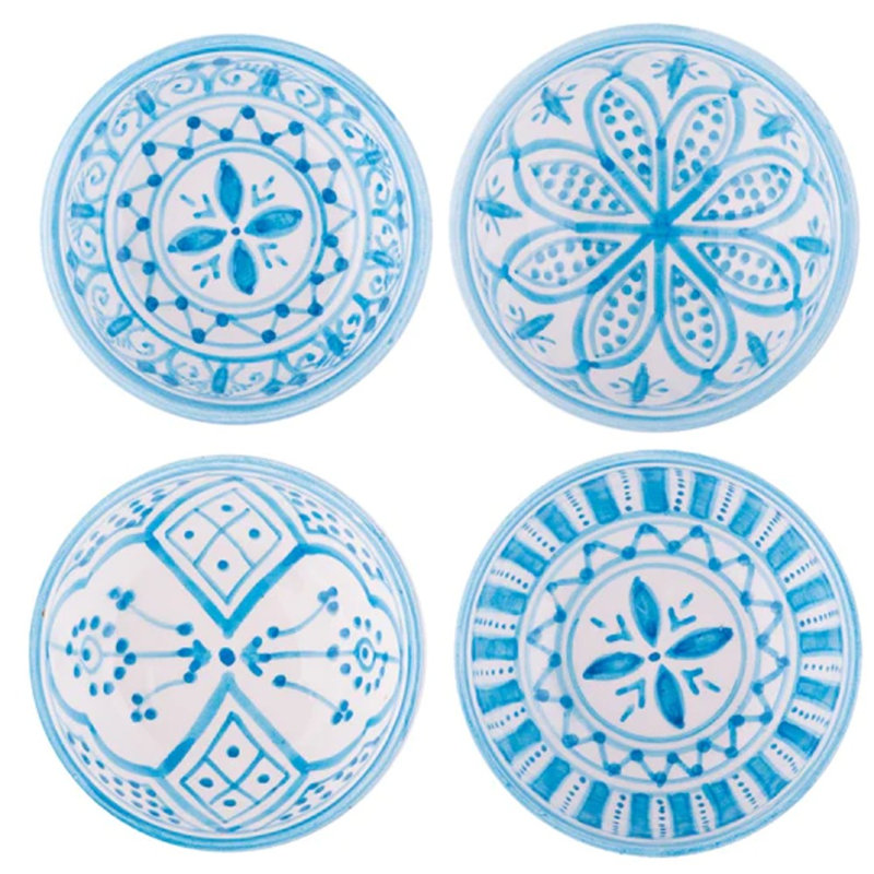 Ensemble de bols 4 pièces, Turquoise