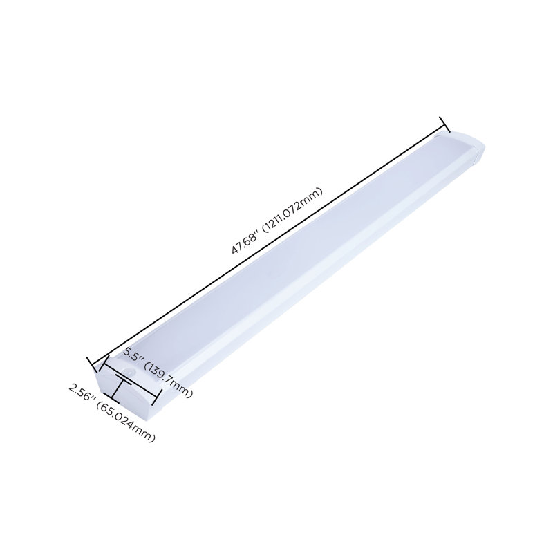 LED 4 Foot Ceiling Wrap with PIR Motion Sensor 39 Watts 27K/30K/35K/40K/50K CCT Selectable  120-277 Volt