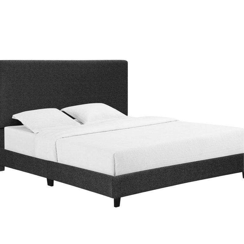 Upholstedred Bed Frame With Headboard