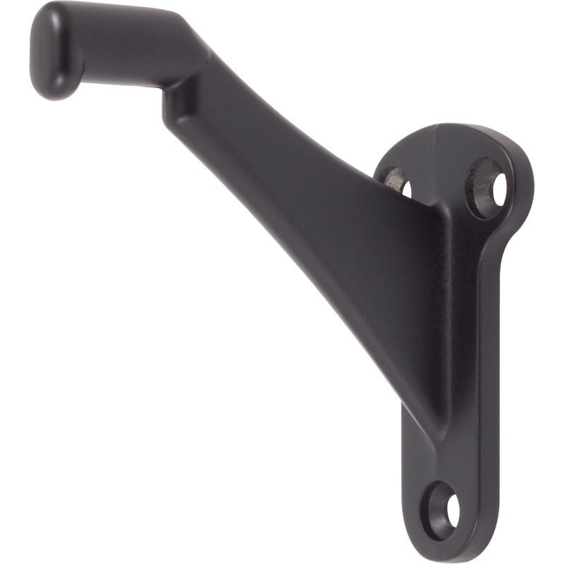 Support pour une rampe résistante, Noir mat