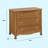 Kalani 3 Drawer Dresser-819111526