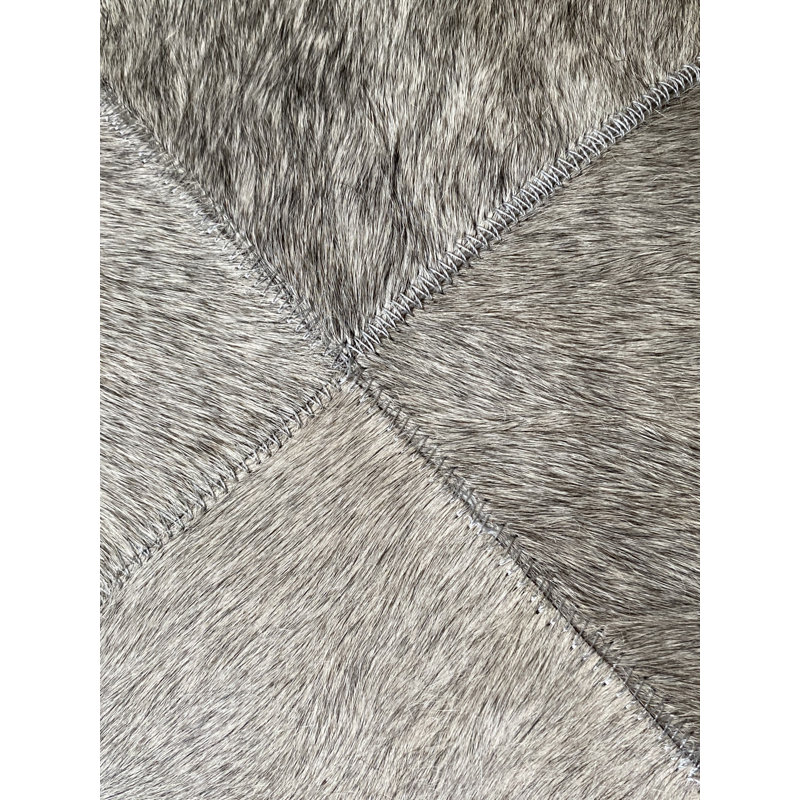 Grace Cowhide Multi-Tonal Accent Pillow