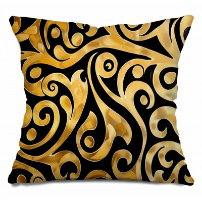  Cotton Blend Reversible Throw Pillow