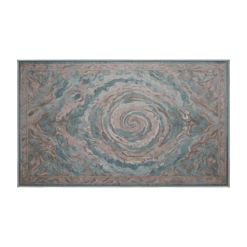 Tapis gris lavable à la machine